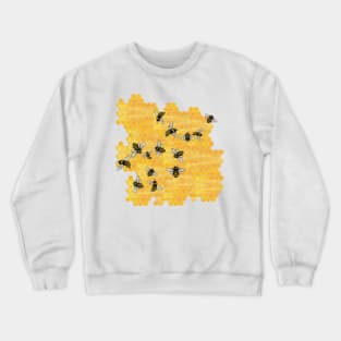 Virgo Honeybees Crewneck Sweatshirt